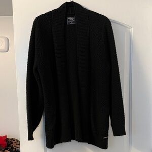 Women’s black Abercrombie and Fitch sweater